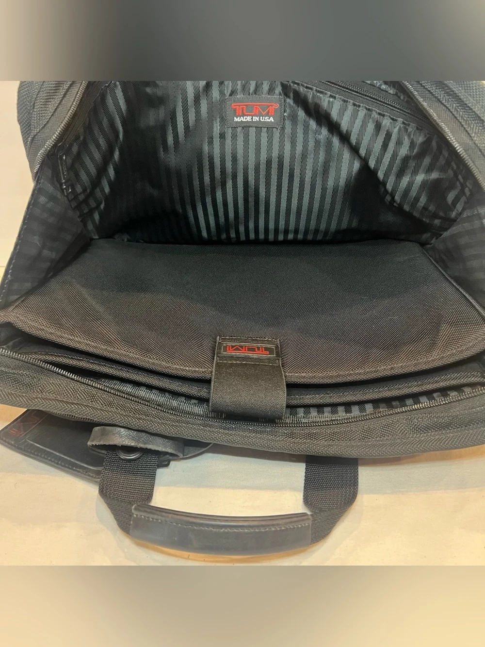 Tumi Alpha Ballistic Nylon Slim Laptop Briefcase (Style 2603D3)